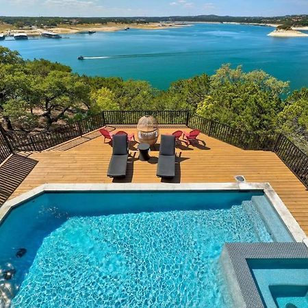 Вілла Atlantis On Lake Travis Pool Hot Tub Dock Leander Екстер'єр фото