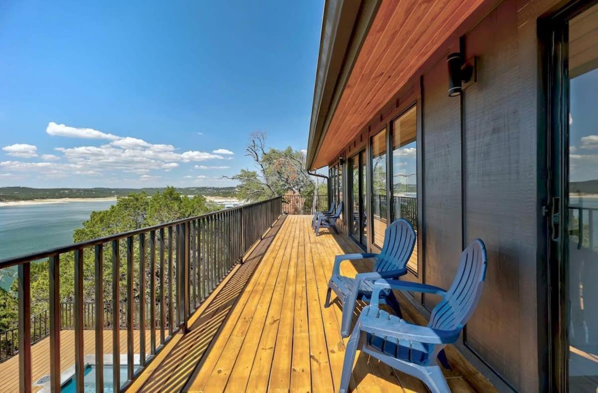 Вілла Atlantis On Lake Travis Pool Hot Tub Dock Leander Екстер'єр фото