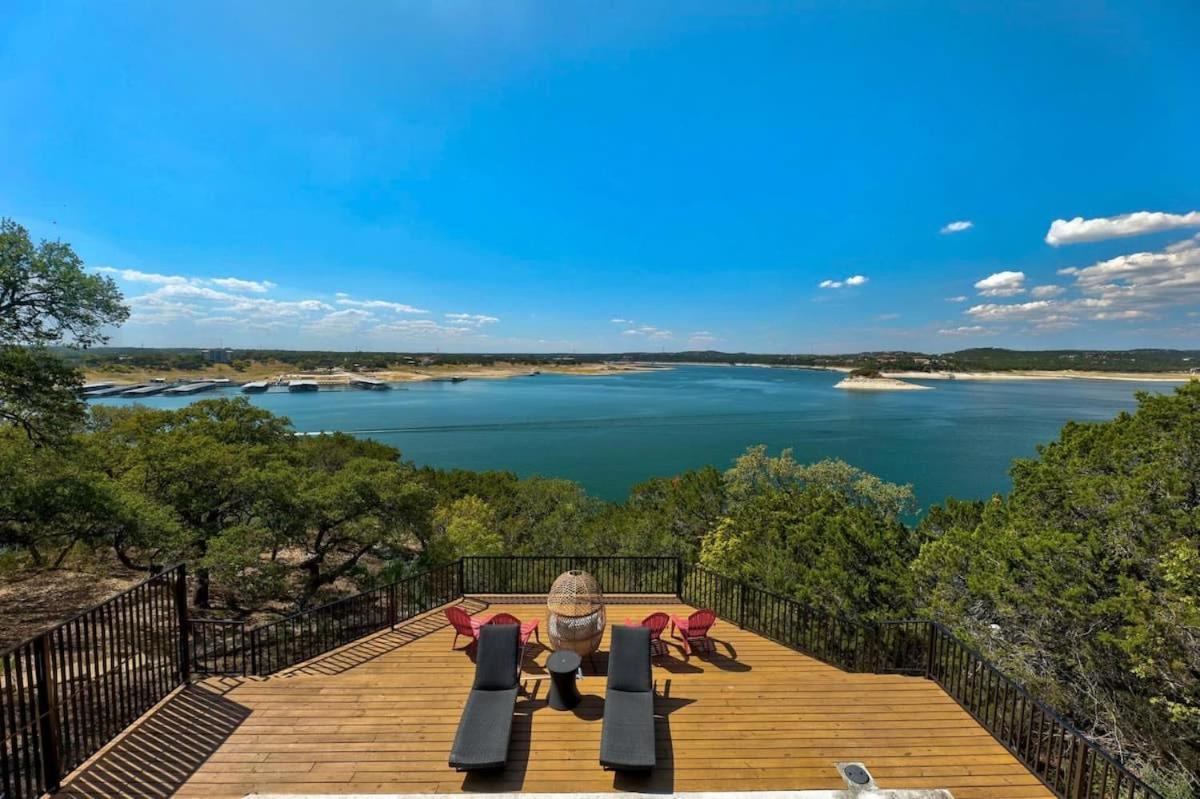 Вілла Atlantis On Lake Travis Pool Hot Tub Dock Leander Екстер'єр фото