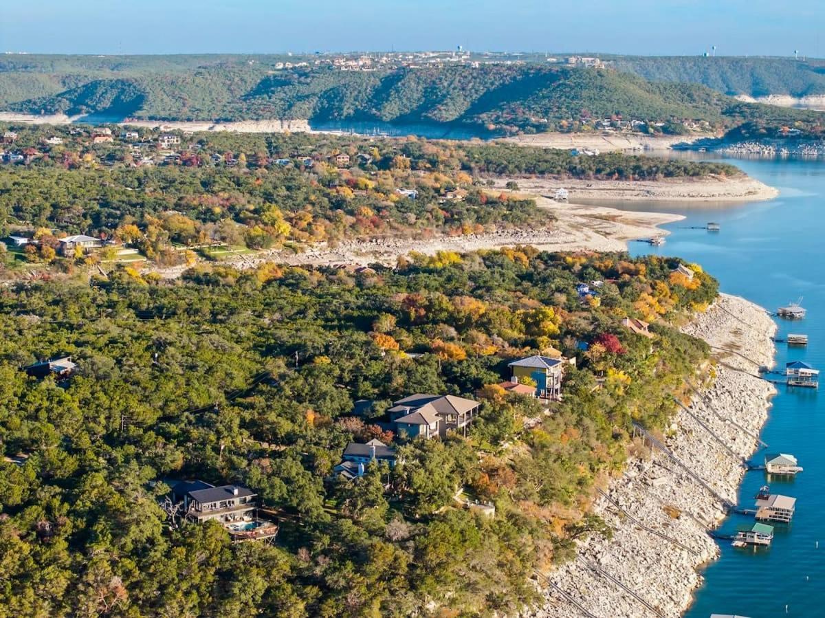 Вілла Atlantis On Lake Travis Pool Hot Tub Dock Leander Екстер'єр фото